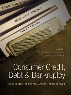 cover image of Consumer Credit, Debt & Bankruptcy